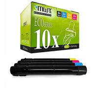 10x MWT Toner compatibile per Xerox Phaser 7500 wie 106R1436 - 106R1439 Set Blue Red Giallo