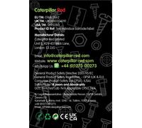 10x Nero Cerniere acriliche - Non è necessaria la colla. Acrilico 24mm