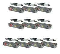 10X NGK Laser Platinum Premium Candele 94716 Tipo PLKR7B8E Candele