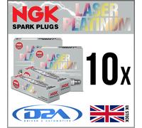 10x NGK PZKER7A8EGS (94968) Laser Platinum Spark Plug