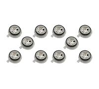 10X NH35 Movimento Giorno Data Set Alta Precisione Meccanico Automatico Orologio Da Polso,