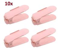 10x Organizer per scarpe - Rosa