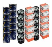 10X Original MAHLE / KNECHT Filtro Olio OC 215 + 10X SCT Flush Motore