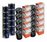 10X Original MAHLE / KNECHT Filtro Olio OC 217 + 10X SCT Flush Motore