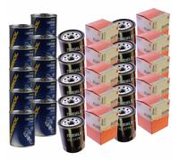 10X Original MAHLE / KNECHT Filtro Olio OC 217/6 + 10X SCT Flush Motore