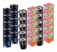 10X Original MAHLE / KNECHT Filtro Olio OC 217/6 + 10X SCT Flush Motore