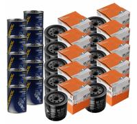 10X Original MAHLE / KNECHT Filtro Olio OC 223 + 10X SCT Pulizia Motore