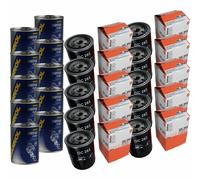 10X Original MAHLE / KNECHT Filtro Olio OC 262 + 10X SCT Flush Motore