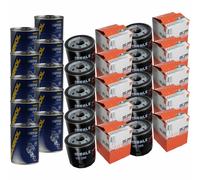 10X Original MAHLE / KNECHT Filtro Olio OC 295 + 10X SCT Flush Motore