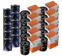 10X Original MAHLE / KNECHT Filtro Olio OC 298 + 10X SCT Flush Motore