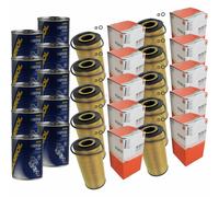 10X Original MAHLE / KNECHT Filtro Olio OX 123/1D 10X SCT Pulizia Motore