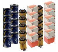 10X Original MAHLE / KNECHT Filtro Olio OX 153/7D1 10X SCT Flush Motore