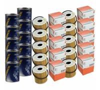 10X Original MAHLE / KNECHT Filtro Olio OX 339/2D 10X SCT Flush Motore