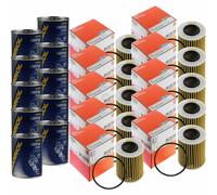 10X Original MAHLE / KNECHT Filtro Olio OX 413D2 + 10X SCT Flush Motore