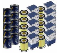 10X Original MAHLE / KNECHT Filtro Olio OX 982D + 10X SCT Flush Motore