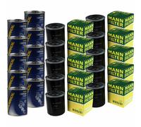 10X Original MANN Filtro Olio W 815/81 + 10X SCT Flush Motore