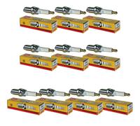 10X Original NGK Candele BKR6EKE Per Smart Crossblade City-Coupe Cabrio 450
