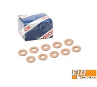 10x Originale Bosch Anello Guarnizione Rame Supporto Ugelli Schacht F00VC17503