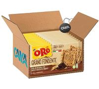 10X Oro Saiwa Grano Fondente Biscotti Frollini Integrali con Gocce di Cioccolato Fondente 300g [CAIYA® BOX da 10 Confezioni]