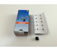 10x Osram 12V 1,2W BX8,4D Lampada 2351MFX6 Piastra Di Testa IN Costruzione