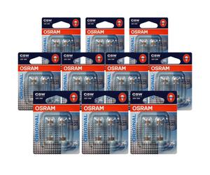 10X Osram C5W Lampadine Soffitte 12V/5W Attacco SV85-8 B3/Tc 1000H/2000H