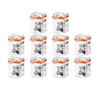 10x OSRAM Classic H7 1500 Lm Bruciatore Lampadina