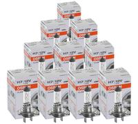 10x OSRAM CLASSIC H7 1500 LM Lampadina