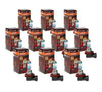 10X OSRAM H11 NIGHT BREAKER 220 Alogeno Fino A +220% 1350 Lm 55W Modello 2024/25