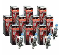 10x OSRAM NIGHT BREAKER UNLIMITED H1 +110% Lampadina 12V 60/55 Watt P14,5s