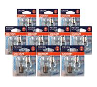 10X Osram P21/5W Con Base Metallica 12V 21/5W Attacco BAY15d
