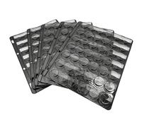 10x Pagine espositive per tappi di birra con 42 tasche (420 tasche per tappi).