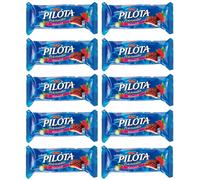 10x pan di spagna pilota ungherese ripieno di gel di lampone ricoperto di cio...