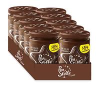10X Pan di Stelle Maxi Pack - Crema Spalmabile di Cacao e Nocciole con Granella di Biscotto 380 g - Nuovo Formato e Restyling