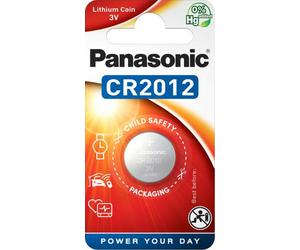 10x Panasonic CR2012 Litio 3 V (10x1er Blister) CR-2012EL