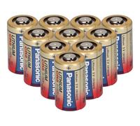 10x Panasonic CR2L 1BP Batteria Foto 3V CR2 Cr 2 850mAh 1er Blister