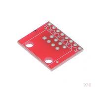 10x PCB Piccolo 8P8C A Connettore Terminale Senza Viti E Kit Scheda Di