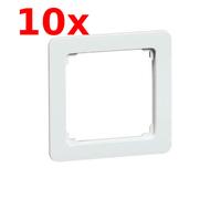 10x Peha D 80.670 Zv W Copertura Bianco Crema 219411 per Hager Tehalit Canali