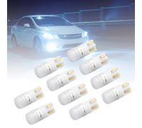 10X Per HELLA LED Retrofit 158W LED/T10 W5W 12V 1W W2.1X9.5D 6000K H7 Y0