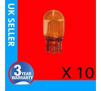 10X per Mini Cooper Chrysler senza Bulbo Laterale Freccia Lampadina 12V5W Ambra