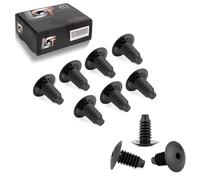 10x Per Porsche Macan 95B LST Copertura Supporto Anteriore Paraurti Nero
