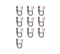 10X per PS3 PS2 PS1 Cavo AV Splitter RCA Audio Video Cavo di Prolunga Adattatore Convertitore da Lettore di Giochi A Monitor TV RCA