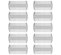 10X Pettine per Portafoglio nel Acciaio Inossidabile un Doppia Azione D2056