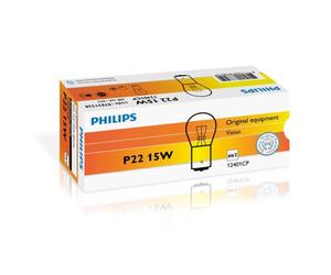 10X Philips Standard Stop P22 15W 12V Lampadine Auto