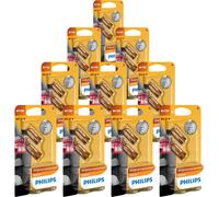10X Philips Standard WY5W Giallo 5W 12V Lampadine Auto