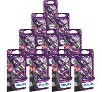 10X Philips VisionPlus P21W Fino Al 60% In Più Luce 21W 12V Lampadine Auto