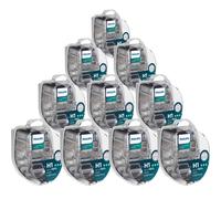 10x Philips X-tremeVision Pro150 Duobox H1 Alogena Fino 150% più Luminosa 55W