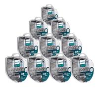 10x Philips X-tremeVision Pro150 Duobox H4 Alogena Fino 150% Più Luce 60/55W