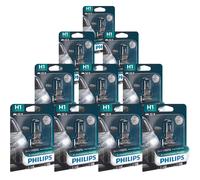 10x Philips X-tremeVision Pro150 H1 Alogena Fino 150% più Luminosa 55W 12V
