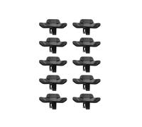 10X Piastre di Ricambio per Controller PS4 Attacco Pulsante Posteriore per Tasti di Estensione Posteriore Dualshock4 Gamepad