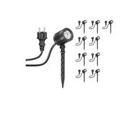 10x Piccolo faretto da giardino a LED con picchetto di terra TARL per esterni